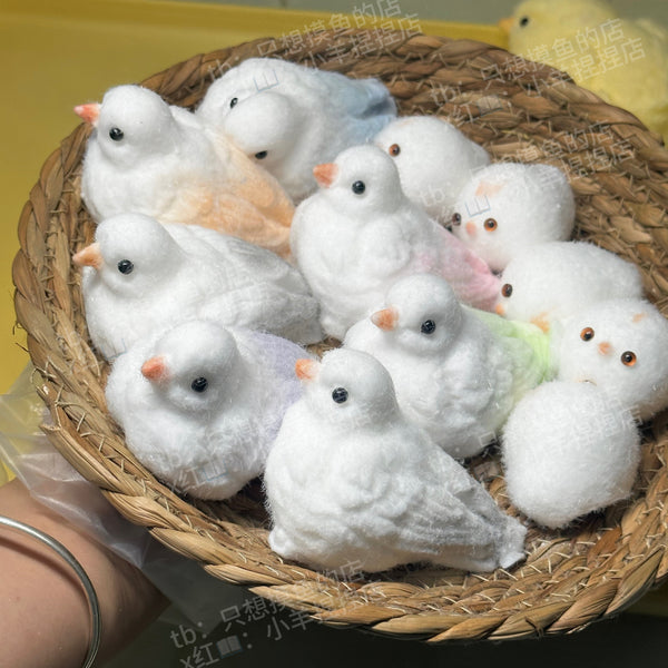 Lulusquishy- Handmade bird Squishy Decompression toys